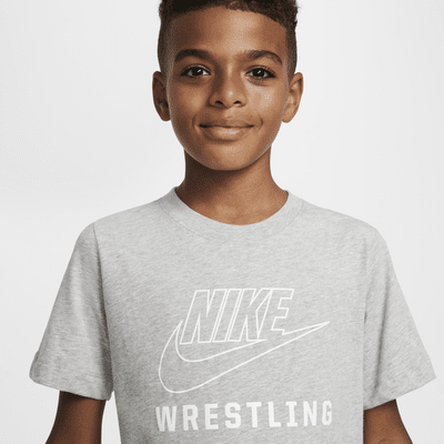 Nike Swoosh Big Kids' Wrestling T-Shirt