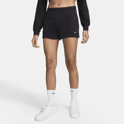 Shorts de French Terry slim de tiro alto de 5 cm para mujer Nike Sportswear Chill Terry