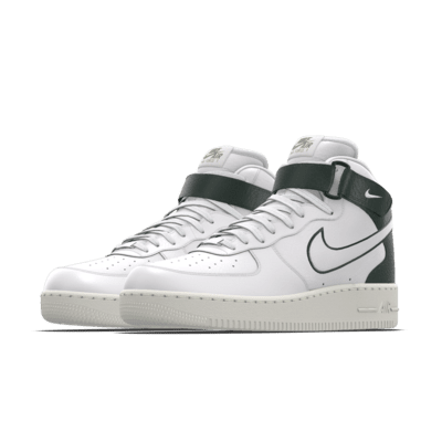 Nike air force 1 mid men's white online