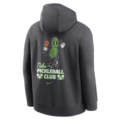 Sudadera de pickleball con gorro y sin cierre para hombre Nike Club Fleece