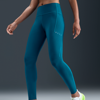 Nike Swift 7/8-hardlooplegging met hoge taille en zakken voor dames