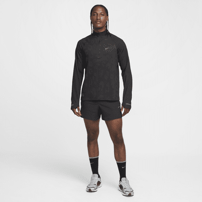 Haut de running déperlant à demi-zip Nike Pinnacle Running Division pour homme