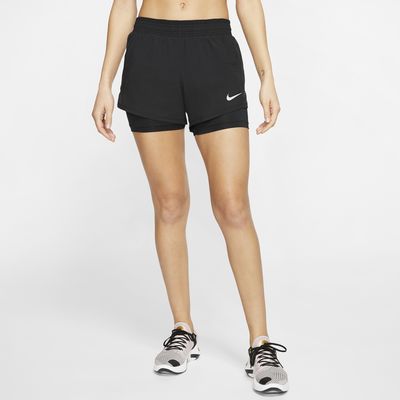 nike women's 2 in 1 training shorts