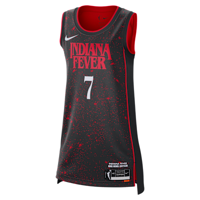 Aliyah Boston Indiana Fever x Stranger Things 2025 Rebel Edition Women’s Nike Dri-FIT WNBA Victory Jersey