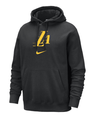 Мужское худи Los Angeles Lakers Club Fleece City Edition Nike NBA Pullover Hoodie