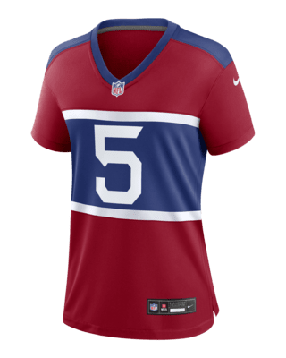 Женские джерси Kayvon Thibodeaux New York Giants Nike NFL Game Football Jersey для футбола