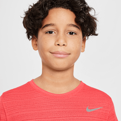 Nike Dri-FIT Miler Trainingsoberteil für ältere Kinder (Jungen)