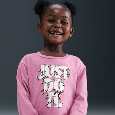 Nike Toddler Printed Club Long Sleeve T-Shirt and Leggings Set