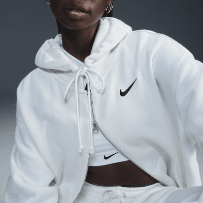 Nike Sportswear Phoenix Oversize-Damen-Hoodie mit durchgehendem Reißverschluss