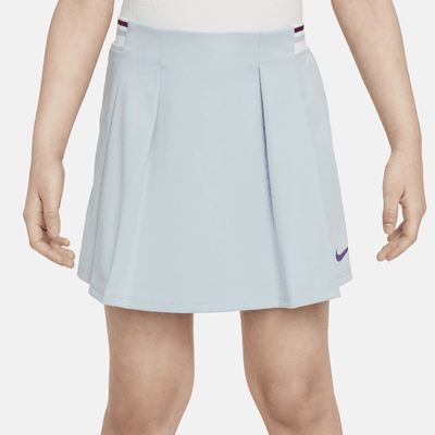 Set skort para niñas talla pequeña Nike Dri-FIT Prep in Your Step