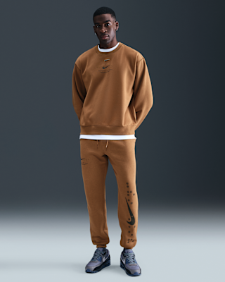 Мужские  Nike Sportswear Club Cuffed Fleece Pants