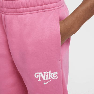 Dívčí flísové tepláky Nike Sportswear