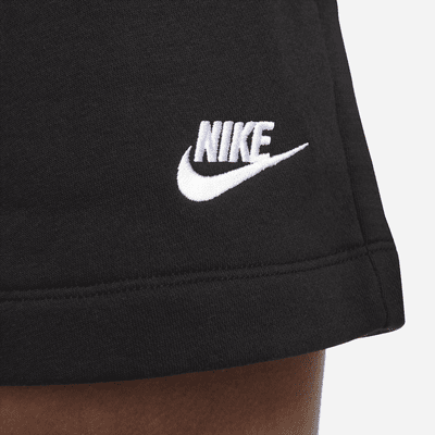 Shorts de tiro medio para mujer Nike Sportswear Club Fleece