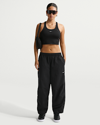 Женские  Nike Sportswear Oversized High-Waisted Woven Pants