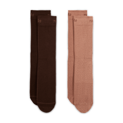 Nike Everyday Plus Women's Lightweight Crew Socks (2-Pair)