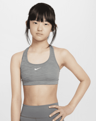 Подростковые  Nike Swoosh Big Kids' (Girls') Sports Bra