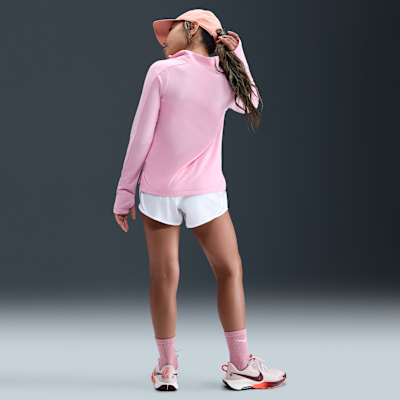 Nike Dri-FIT Longsleeve mit Viertelreißverschluss (Mädchen)