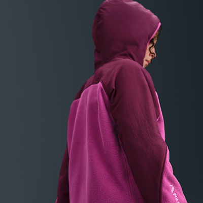 Sudadera con gorro Polartec® de cierre completo para niños talla grande Nike ACG "Wolf Tree"