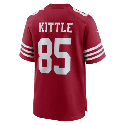 Jersey Nike de la NFL Game para hombre George Kittle San Francisco 49ers Super Bowl LVIII