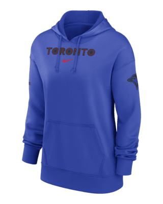 Женское худи Toronto Blue Jays Authentic Collection City Connect Practice Nike Dri-FIT MLB Pullover Hoodie