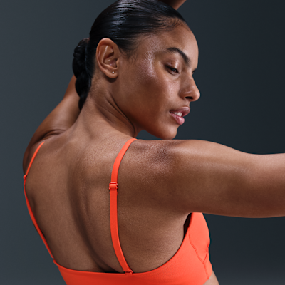Bra deportivo de triángulo de baja sujeción sin almohadilla para mujer Nike Form