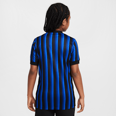 Inter de Milán local 2025/26 Stadium Jersey de fútbol Nike Dri-FIT Replica para niños talla grande
