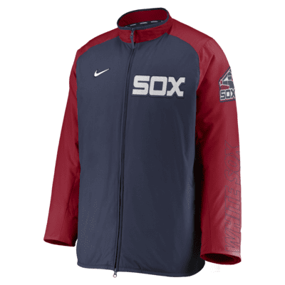 Chamarra con cierre completo para hombre Nike Dugout (MLB Chicago White Sox)