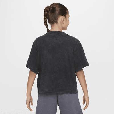 Playera para niña talla grande Nike Sportswear