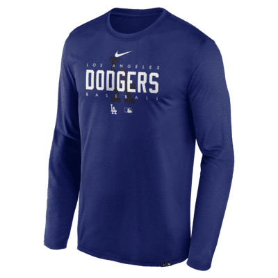 Playera de manga larga para hombre Nike Dri-FIT Team Legend (MLB Los ...