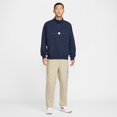 ナイキ フェアウェイ フレッシュ メンズ Therma-FIT オーバーサイズド ハーフジップ ゴルフトップス