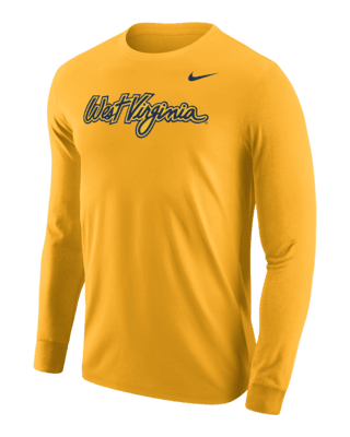 Мужская футболка West Virginia Nike College Long-Sleeve