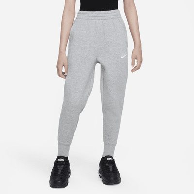 Nike Sportswear Club Fleece Big Kids' (Girls') High-Waisted Fitted Pants