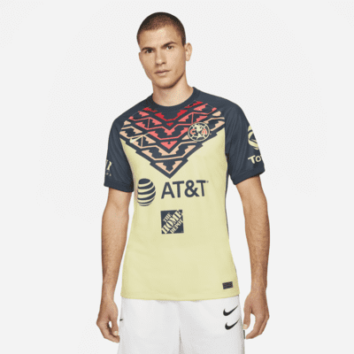 Club América 2021/22 Stadium Home Men's Football Shirt. Nike CA