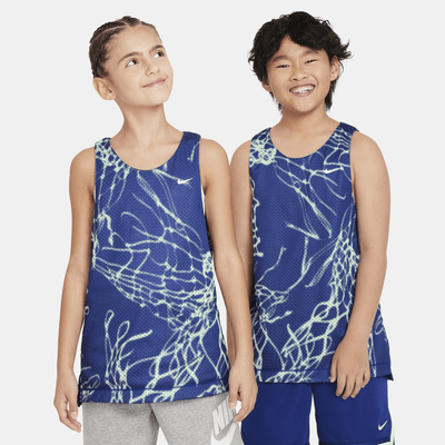 Jersey reversible para niños talla grande Nike Culture of Basketball