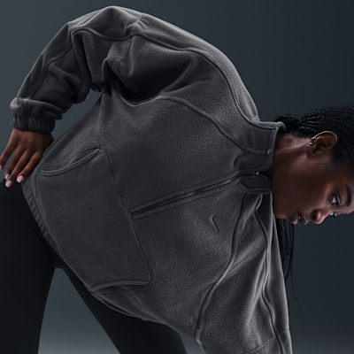 Camiseta Therma-FIT de medio cierre para mujer Nike One