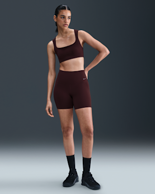 Женские шорты Nike Zenvy Gentle-Support High-Waisted 5" Biker Shorts