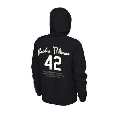 Jackie Robinson Men's Nike Baseball Pullover Hoodie