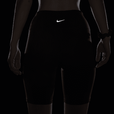 Nike One Bike Shorts mit hohem Taillenbund für Damen (ca. 20,5 cm)