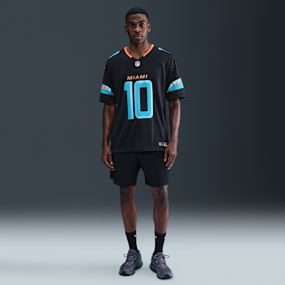 Jersey Nike Dri-FIT de la NFL Limited para hombre Tyreek Hill Miami Dolphins Rivalries Collection