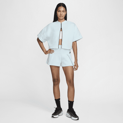 Nike Sportswear Tech Fleece Women's High-Waisted 3" Pleated Shorts