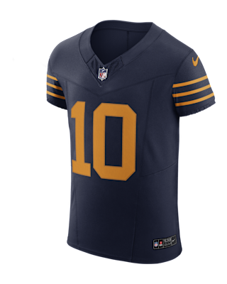 Мужские джерси Jordan Love Green Bay Packers Nike Dri-FIT NFL Elite Jersey