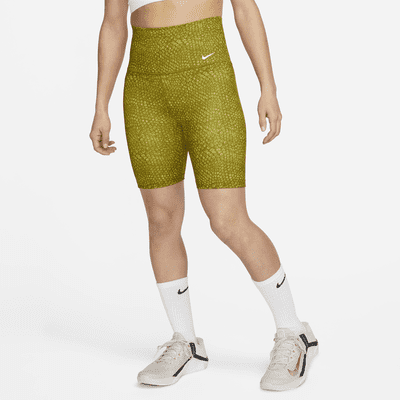 Nike One Women's High-Waisted 18cm (approx.) Printed Biker Shorts. Nike ZA