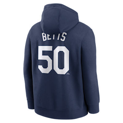 Mookie Betts Los Angeles Dodgers Club Men's Nike MLB Pullover Hoodie