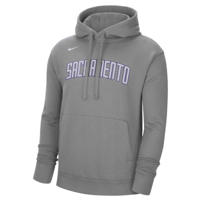 Men's Nike Purple Sacramento Kings 2022/23 City Edition Courtside Heavyweight Fleece Pullover Hoodie Size: Large