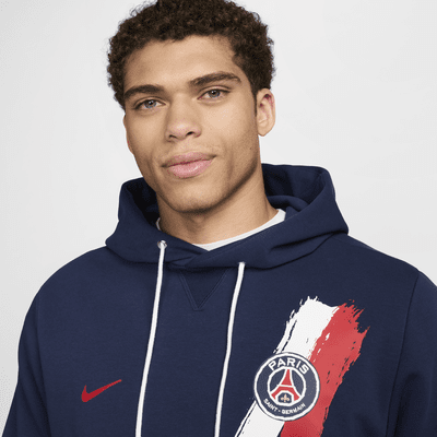 Paris Saint-Germain Standard Issue Men's Nike Dri-FIT Football Pullover Hoodie