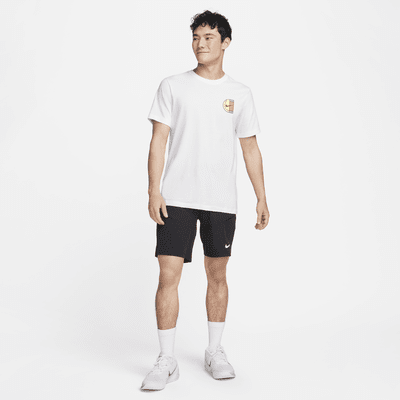 กางเกงเทนนิสขาสั้น 7 นิ้วผู้ชาย Dri-FIT NikeCourt Advantage