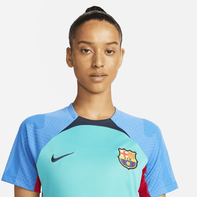 FC Barcelona Strike Women's Nike Dri-FIT Short-Sleeve Soccer Top. Nike.com