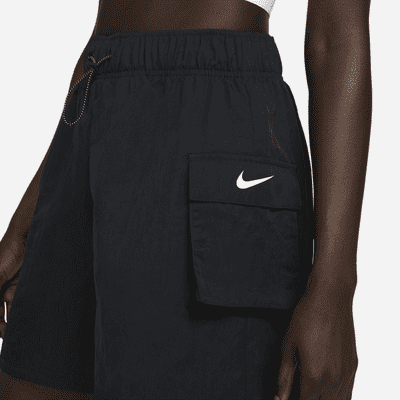 Nike Sportswear Essential Women's Woven High-Rise Shorts. Nike.com