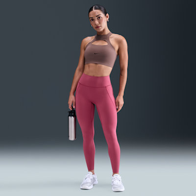 Damski stanik sportowy z wkładkami i średnim wsparciem Nike Universa