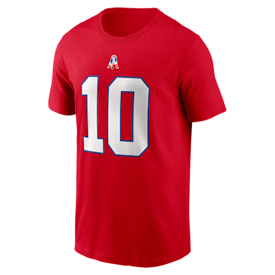 Drake Maye New England Patriots Men's Nike NFL T-Shirt